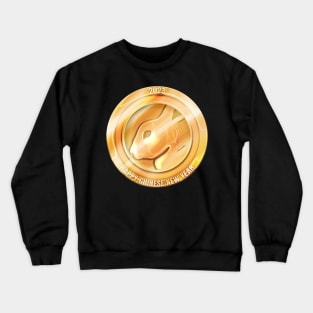 Rabbit Coin 2023 Happy Chinese New Year Crewneck Sweatshirt